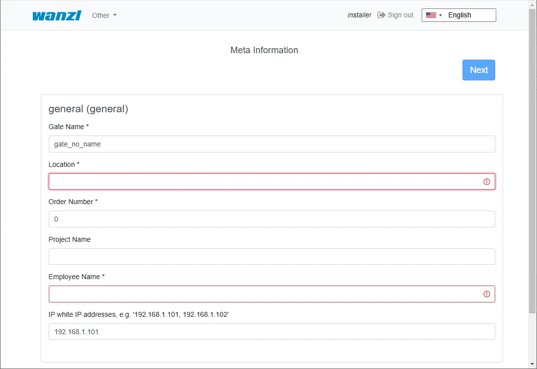 FMCU meta information